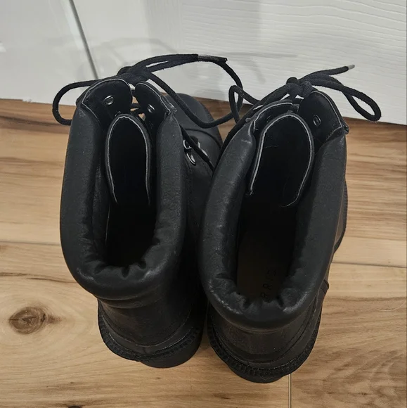 Torrid Black Heeled Boots Size 11W with Chunky Heel - Picture 6 of 10